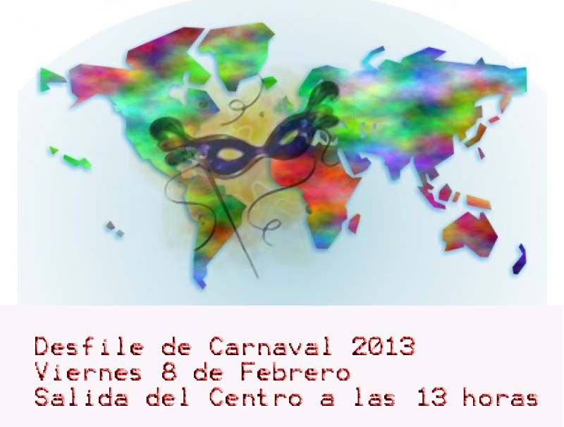 Cartel mundo de colores
